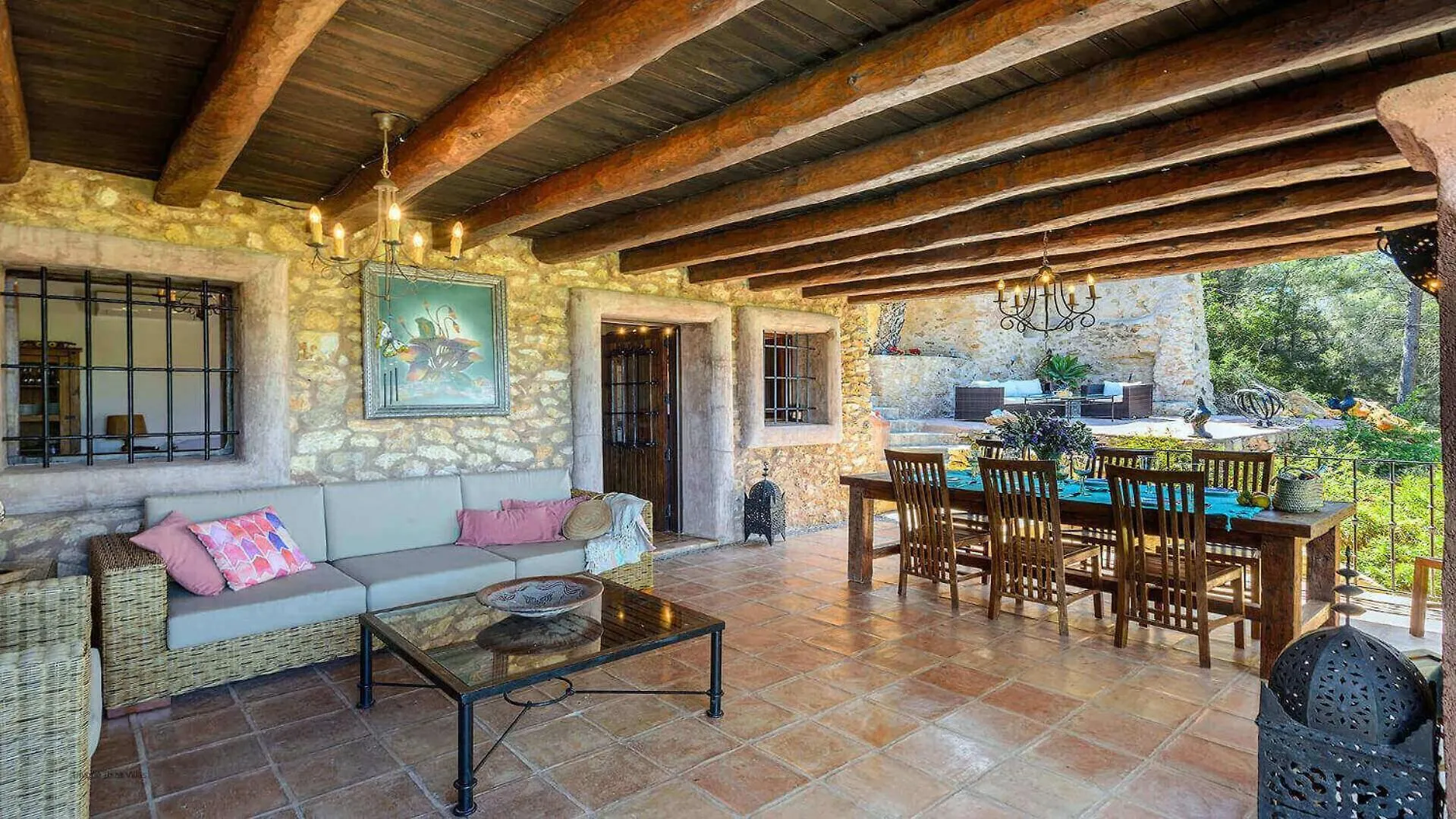 New! Villa Finca Niko - Relax & Panoramic Views Санта-Эулалия-дель-Рио